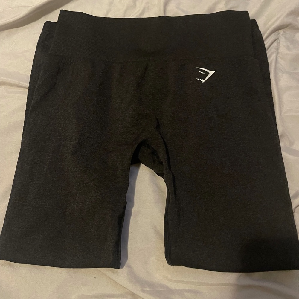 Black vital seamless gymshark leggings